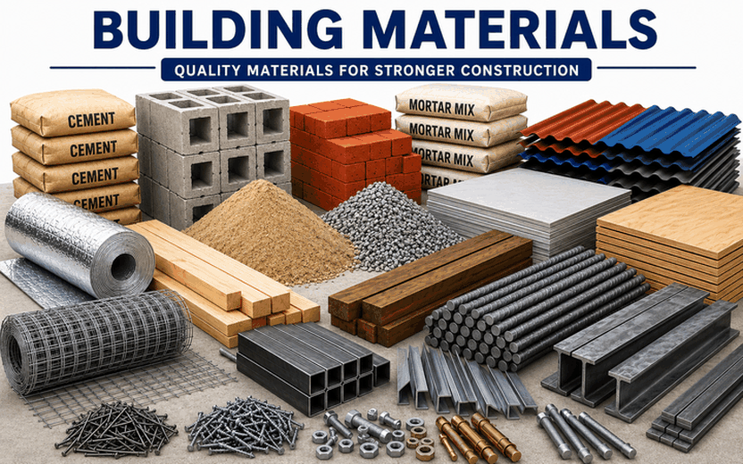 Building Materials product range