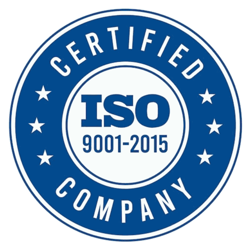 Certified ISO 9001:2015 Company
